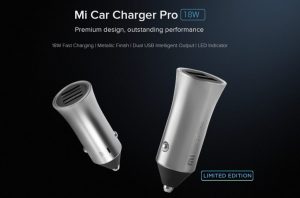 Xiaomi lanza Mi Car Charger Pro 18W en India por ₹ 799
