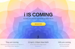 Xiaomi presentará un teléfono Mi global en India el 23 de abril