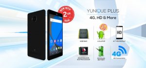 YU Yunique Plus se lanzó en India a ₹ 6,999, cuenta con 2 GB de RAM y soporte 4G