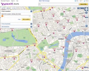 Yahoo Maps funciona con Nokia