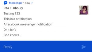 Facebook Messenger obtiene la función de respuesta directa de Android N