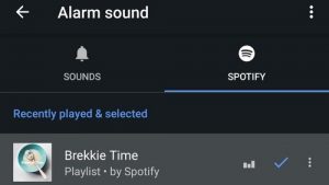 La última actualización de Google Clock permite despertarse con su música favorita en Spotify