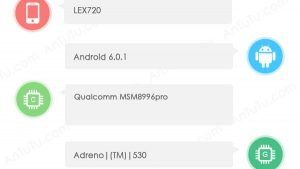 El teléfono inteligente LeEco con tecnología Snapdragon 823 SoC aparece en AnTuTu