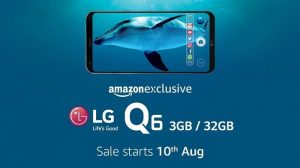 LG Q6 con pantalla sin bisel de 5.5 pulgadas y Android 7.1 Nougat llegará a las costas indias el 10 de agosto