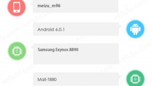 El dispositivo insignia Meizu con tecnología Exynos 8890 SoC de Samsung aparece en AnTuTu