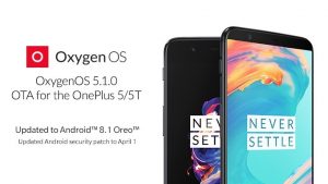 OnePlus lanza la actualización de Android 8.1 Oreo para OnePlus 5 y 5T, esto es lo que viene