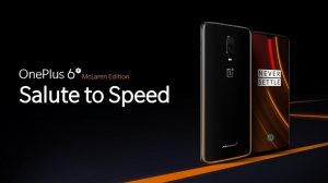OnePlus 6T McLaren Edition lanzado en India con 10 GB de RAM, 256 GB de almacenamiento y tecnología de carga Warp Charge 30