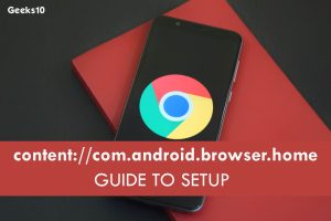¿Qué es content: //com.android.browser.home y cómo configurarlo?