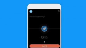 Twitter lanza la función de transmisión de solo audio