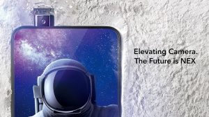 Vivo NEX con cámara selfie elevable, escáner de huellas dactilares en pantalla y Snapdragon 845 SoC lanzado en India