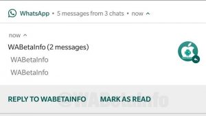 WhatsApp trabajando en el botón 'Marcar como leído' que permitirá a los usuarios marcar los mensajes como leídos desde la notificación