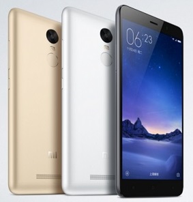 Lanzamiento de Xiaomi Redmi Note 3;  Cuenta con escáner de huellas dactilares con batería de 4000 mAh